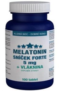 melatonin sníček