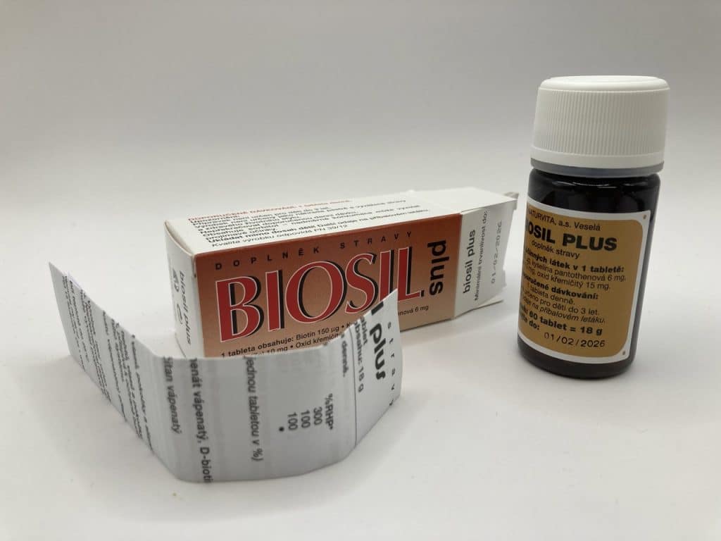 Biosil [recenze 2026 ] - vlasy, nehty, zkušenosti - RecenzeZdarma.cz
