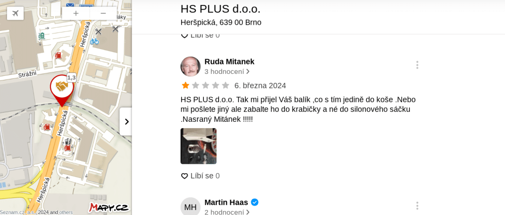 HS PLUS d.o.o. frilla zkušenosti