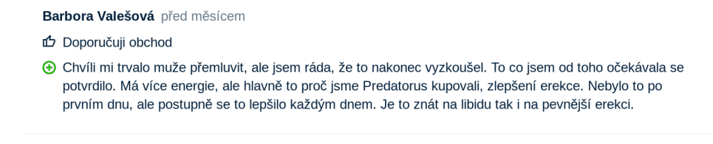 predatorus diskuze