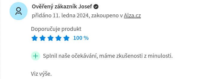 Cemio kamzík hodnocení