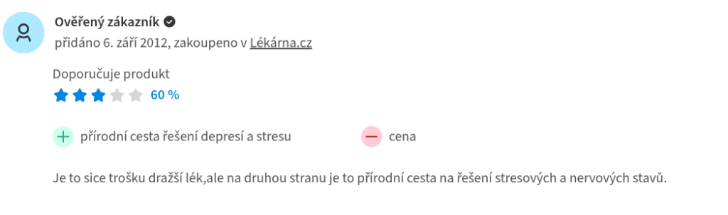 advance modin recenze