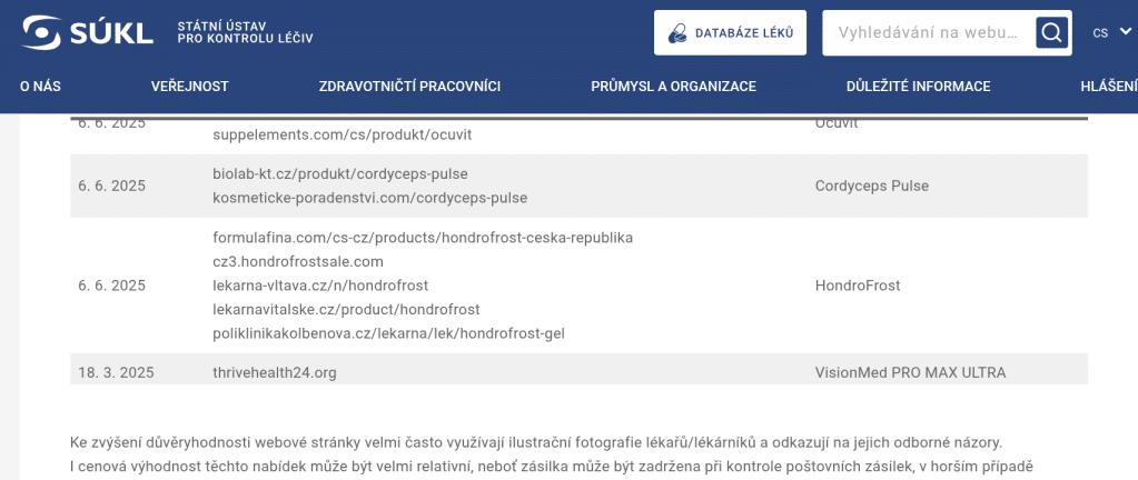 hondrofrost súkl