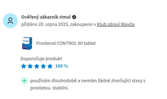 prostenal control